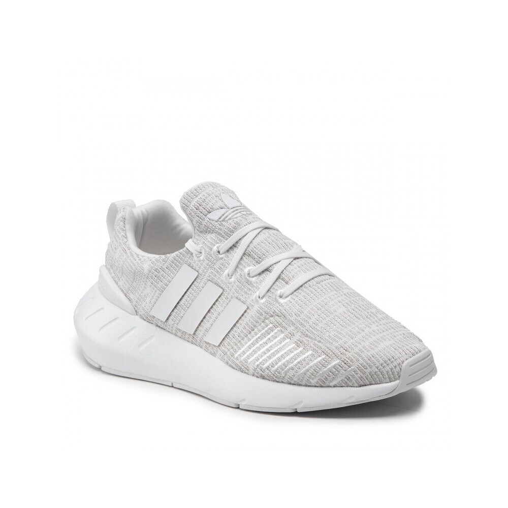 Adidas Swift Run 22 GW8175 Sneaker Kids US 5.5 Gray White Running Shoes GAL959
